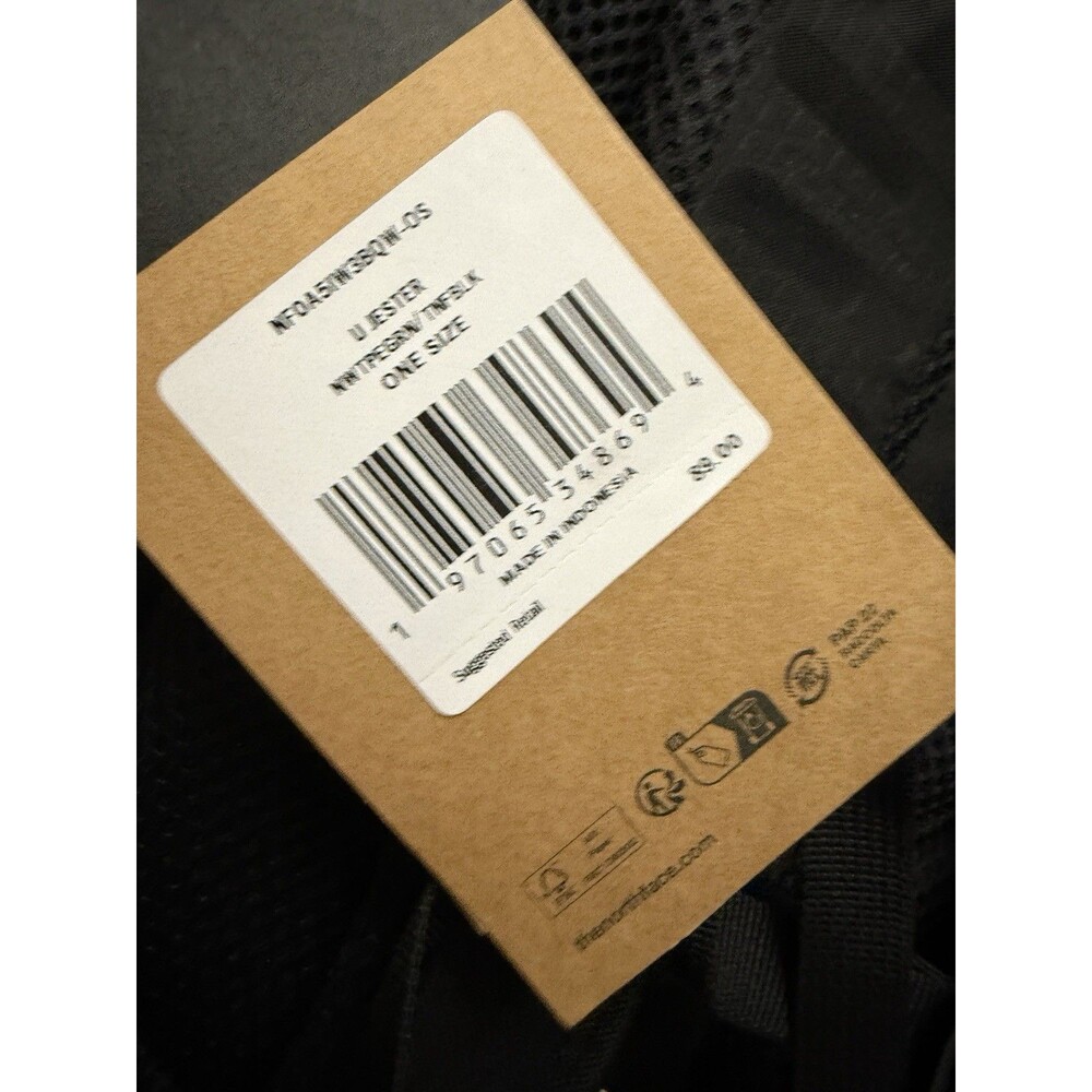 The North Face Unisex Jester Backpack New Taupe Green / TNF Black New $89 - Picture 3 of 6